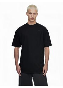 Oversize-Shirt Trueprodigy "Haram Logo Stickerei Oversized Rundhals", Damen, Gr. XL, schwarz, Obermaterial: 100% Baumwolle CO., Rundhals, Shirts Oversize-Shirt