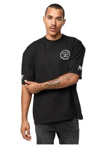 Oversize-Shirt Trueprodigy "Dilan Logo Print Oversized Rundhals", Damen, Gr. XS, schwarz, Obermaterial: 100% Baumwolle CO., Rundhals, Shirts Oversize-Shirt