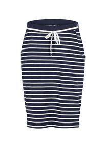 A-Linien-Rock Blue Seven "Blue Seven Rock", Damen, Gr. 40, 5959, nachtblau, 95% Baumwolle, 5% Elasthan, normal normal, R&ouml;cke A-Linien-Rock