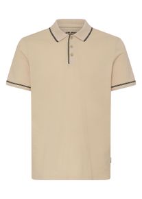 Poloshirt Blend "Poloshirt BHElwood", Herren, Gr. XL, beige (oyster gray), Obermaterial: 100% Baumwolle CO., Shirts Poloshirt