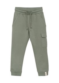 Jogginghose EN FANT "Jogginghose ENSweatpants", Jungen, Gr. 134, N-Gr, gr&uuml;n (sea spray), Obermaterial: 95% Baumwolle CO. 5% Elasthan EL., Hosen Jogginghose