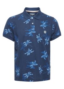 Poloshirt Blend "Poloshirt BHPolo", Herren, Gr. L, blau (marineblaus), Obermaterial: 100% Baumwolle CO., regular fit normal, ohne Ausschnitt, Shirts Poloshirt