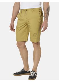 Bermudas Jan Vanderstorm "Bermuda SVEAN", Damen, Gr. 54, N-Gr, dunkelgelb, Obermaterial: 100% Baumwolle CO., Hosen Bermudas