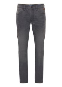 5-Pocket-Jeans Blend "5-Pocket-Jeans BHTaifun", Damen, Gr. 32, L&auml;nge 34, grau (denim dunkelgrau), Jeans, Obermaterial: 98% Baumwolle CO. 2% Elasthan EL., unifarben, slim fit, Hosen 5-Pocket-Jeans