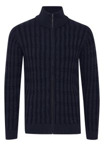 Strickjacke INDICODE "Strickjacke IDPaulomo", Herren, Gr. XL, blau (navy), Obermaterial: 100% Baumwolle CO., normal, Strickjacken Strickjacke