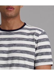 T-Shirt, Damen, Gr. M, night sky, Jersey, Obermaterial: 100% Baumwolle, Pioneer Authentic Jeans, gestreift, normal normal, Rundhals, Shirts T-Shirt, mit Streifen