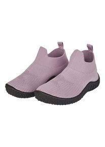 Badeschuh Sterntaler "Badeschuhe Sockenform", Jungen, Gr. 30, lila (blasslila), Obermaterial: 100% Synthetik synthetic., Schuhe Badeschuh