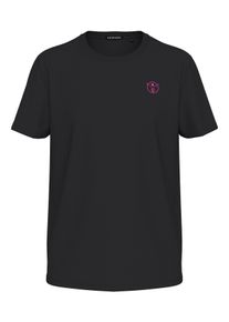 Print-Shirt Chiemsee, Damen, Gr. XL (56/58), schwarz, 100% Baumwolle, Rundhals, Shirts Print-Shirt