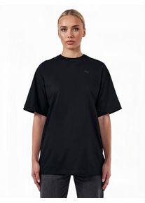 Oversize-Shirt Trueprodigy "Haram F Logo Stickerei Oversized Rundhals", Damen, Gr. XL, schwarz, Obermaterial: 100% Baumwolle CO., Rundhals, Shirts Oversize-Shirt