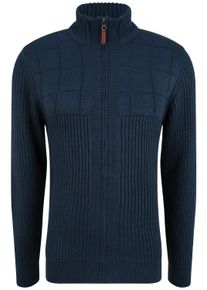 Strickjacke Blend "Strickjacke BHOteros", Herren, Gr. S, blau (marineblaus), Obermaterial: 100% Polyacryl PAN., Strickjacken Strickjacke