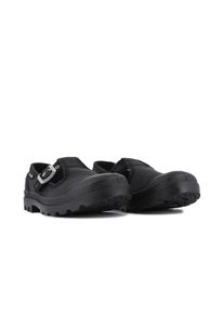 Sneaker Palladium "PAMPA M-JANE WASHED", Damen, Gr. 37,5, schwarz, Textil, Schuhe Sneaker, aus Textil, mit Gummilaufsohle, mit Riemenverschluss