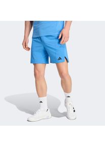 Shorts adidas Performance "D4T SHORT", Herren, Gr. L, L-Gr, ray blau, innenbeinl&auml;nge ca. 23 cm, Obermaterial: 87% Polyester, 13% Elasthan, Hosen Shorts