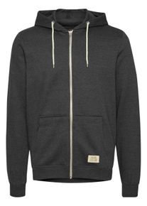 Kapuzensweatjacke Blend "Kapuzensweatshirtjac BHNoah", Herren, Gr. XL, grau (charcoal), Obermaterial: 60% Baumwolle CO. 40% Polyester PES., Sweatjacken Kapuzensweatjacke