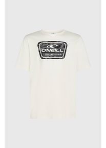 O`Neill T-Shirt O'NEILL "O'NEILL GRAPHIC T-SHIRT", Herren, Gr. XL (54), snow wei&szlig; 2, Obermaterial: 100% Baumwolle, Shirts T-Shirt, sportliche Passform, f&uuml;r sportliche Aktivit&auml;ten