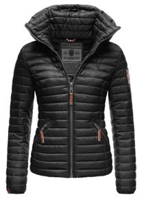 Steppjacke Marikoo "&Uuml;bergangsjacke L&ouml;wenbaby", Damen, Gr. S, schwarz, Obermaterial: 100% Nylon NY. Obermaterial: Futter: 100% Polyester PES. 100% Polyester PES., Jacken Steppjacke