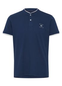 Poloshirt Blend "Poloshirt BHPolo", Herren, Gr. L, blau (marineblaus), Obermaterial: 95% Baumwolle CO. 5% Elasthan EL., Shirts Poloshirt