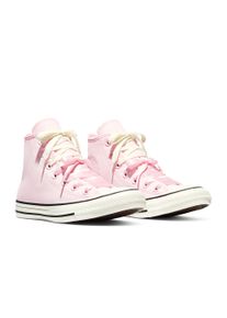Sneaker Converse "CHUCK TAYLOR ALL STAR PEACHED CANVAS", Damen, Gr. 40, decade pink, egret, schwarz, Synthetik, Schuhe Sneaker, f&uuml;r Alltag, mit Gummilaufsohle, mit profiliertem Laufsohlenprofil