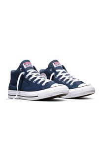 Sneaker Converse "CHUCK TAYLOR ALL STAR MALDEN STREET", Herren, Gr. 48, navy, wei&szlig;, rot, Textil, Schuhe Sneaker, f&uuml;r Alltag, mit leicht profiliertem Laufsohlenprofil, mit Schn&uuml;rung