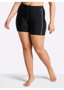 sheego Gro&szlig;e Gr&ouml;&szlig;en Badeshorts, schwarz, Gr&ouml;&szlig;e 52 - Damen