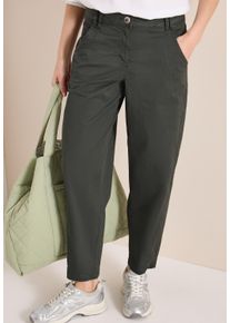 Stoffhose Cecil "Style Scarlett", Herren, Gr. 36, L&auml;nge 28, clear khaki, Web, Obermaterial: 97% Baumwolle, 3% Elasthan. Futter: 100% Baumwolle, unifarben, regular fit lang, Hosen Stoffhose, im Five-Pocket Style