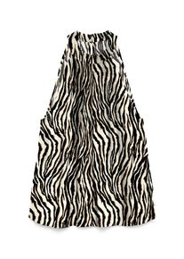 V&eacute;ro Moda Neckholdertop VERO MODA "VMEASY JOY S/L HALTER NECK TOP WVN", Damen, Gr. XS, oatmeal aop:dolly, Web, Obermaterial: 100% Viskose, bedruckt, normal, Neckholder, Tops Neckholdertop, Viskose