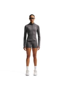 Nike Damen Swift Dri-Fit High-Rise 4" Tights Shorts Disrupt grau