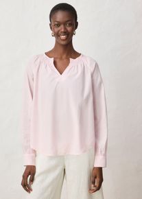 bonprix Tunika mit Seidenanteil, rosa, Gr.44, elegante Tunika mit Seidenanteil und schm&uuml;ckenden smok Einsatz am Ausschnitt und &Auml;rmel, aus Seide