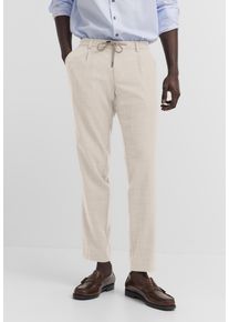 Bugatti Herren Bundfaltenhose mit Stretch und easy-care Funktion