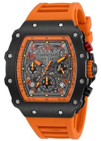 Invicta Racing 69729 Herren Uhr - Quartz Bewegung - Acryl mit Silbernem Zifferblatt - 44 mm