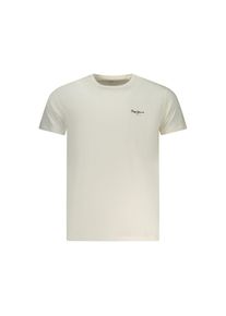 Pepe Jeans Bianco Baumwolle Herren T-Shirt