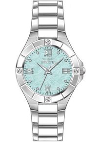 Invicta Wildflower 50389 Damen Uhr - Quartz Bewegung - Edelstahl mit Blauem Zifferblatt - 26 mm