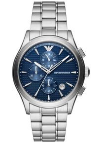 Emporio Armani Paolo Silber Herren Armbanduhr AR11528