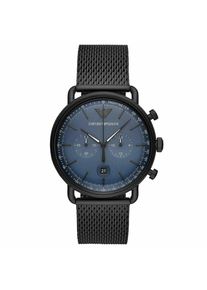 Emporio Armani AR11201 Chronograph Datum Mesh-Armband Armband Herrenuhr