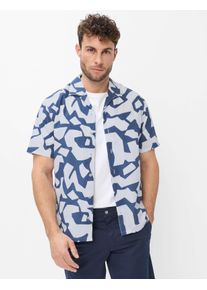 Brax Herren Hemd Style LEO navy, dunkelblau, Gr. L