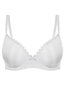 Dirndl-BH SuSa "Dirndl BH Wiesn Zauber", Damen, Gr. 85, Cup E, wei&szlig;, Stoff, Obermaterial: 82% Polyamid PA. 12% Elasthan EL. 6% Polyester PES., BHs Dirndl-BH