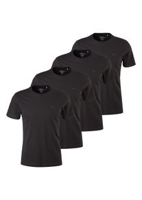 T-Shirt s.Oliver "T-Shirt Basic T-Shirt 4er Pack", Damen, Gr. M, schwarz, Obermaterial: 100% Baumwolle CO., Shirts T-Shirt