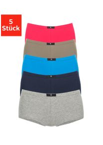 H.I.S. Panty H.I.S, Herren, Gr. 34, bunt (rot, marine, blau, khaki, grau, meliert), Jersey, Obermaterial: 95% Baumwolle, 5% Elasthan, unifarben, k&ouml;rpernah, Unterhosen Panty, aus elastischer Baumwoll-Qualit&auml;t, Topseller