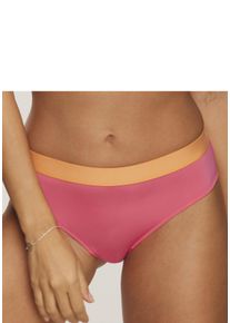 Panty s.Oliver "Clemence", Herren, Gr. 44/46, orange (koralle), Spitze, Obermaterial: 86% Polyamid, 14% Elasthan, Unterhosen Panty, hinten mit sch&ouml;ner, graphischer Spitze