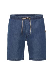 Shorts INDICODE "Shorts IDAberavon", Herren, Gr. XXL, N-Gr, blau (schwarz indigo), Obermaterial: 100% Baumwolle CO., regular fit kurz, Hosen Shorts
