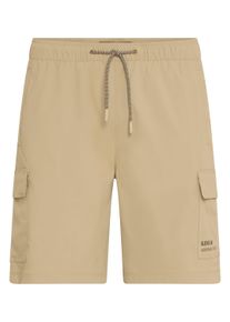 Cargoshorts Blend "Cargoshorts BHEDGAR CARGO", Herren, Gr. XXL, N-Gr, braun (cornstalk), Obermaterial: 97% Nylon NY. 3% Elasthan EL., Hosen Cargoshorts