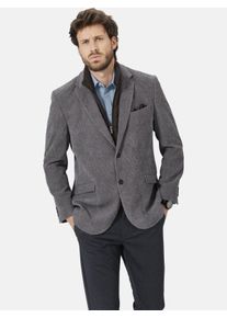 Sakko Babista "Sakko ZELVIENTO", Herren, Gr. 54, grau, Obermaterial: 92% Polyester PES. 6% Polyamid ECONYL PA ECONYL. 2% Elasthan EL., Sakkos Sakko