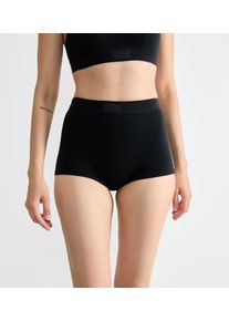 Panty Sloggi "Double Comfort T", Herren, Gr. 42, schwarz, Single Jersey, Obermaterial: 95% Baumwolle, 5% Elasthan, unifarben, k&ouml;rpernah, Unterhosen Panty, superweicher Komfortbund, flache Abschl&uuml;sse