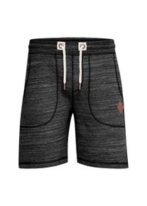 !Solid Sweatshorts SOLID "Sweatshorts SDAris", Herren, Gr. XL, N-Gr, schwarz, Obermaterial: 93% Baumwolle CO. 7% Polyester PES., Hosen Sweatshorts