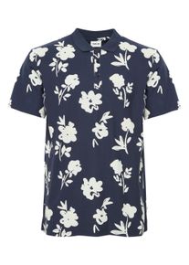 !Solid Poloshirt SOLID "Poloshirt SDFitz", Herren, Gr. L, blau (insignia blau), Obermaterial: 100% Baumwolle CO., regular fit normal, Shirts Poloshirt