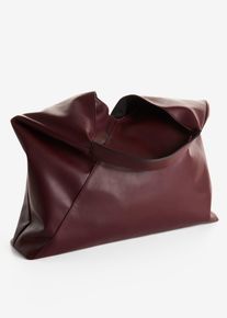 bonprix XXL-Soft Shopper, rot, Gr.31,5x45 cm, Modischer Soft Shopper mit viel Stauraum