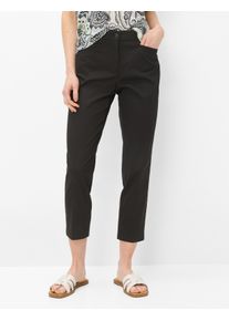Brax Damen Chino Style MARA S BLACK, schwarz, Gr. 34