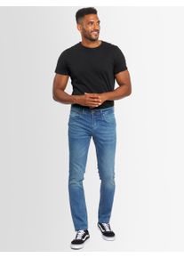 Alessandro Salvarini A. Salvarini Herren Jeans Slim Fit Stretch Denim 5-Pocket - Hellblau