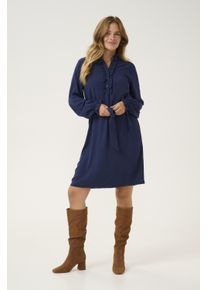 Cream Kleid Feminine navy