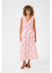 Cream Kleid Feminine pink white