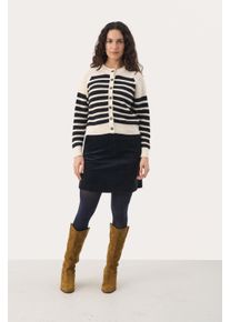 PART TWO Strickjacke Gerade Passform navy